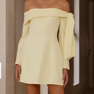 Billy J Halen Long Sleeve Mini Dress